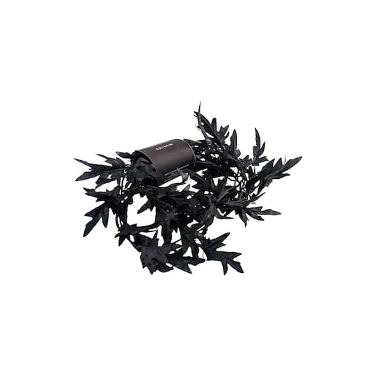5ft. Black Oak Leaf Coiled Garland by Ashland®
